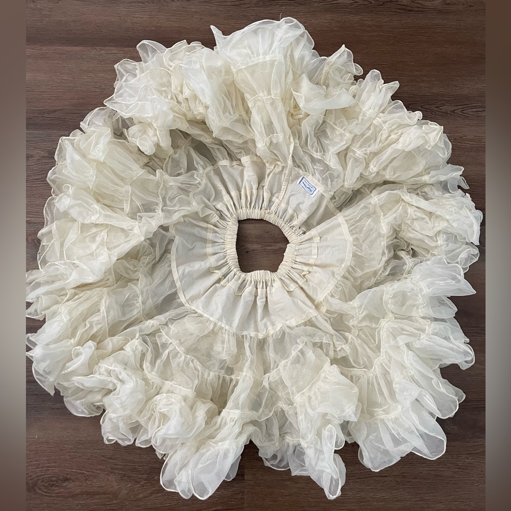 Vintage Ivory Petticoat by Royal Petticoats One Size